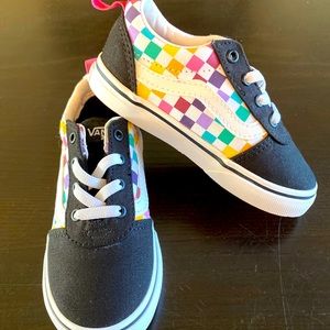 Kids Checkerboard Vans